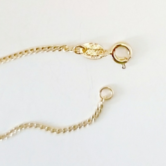 18K GF Heart Charm Little Girl ID Bracelet. New - Picture 4 of 7